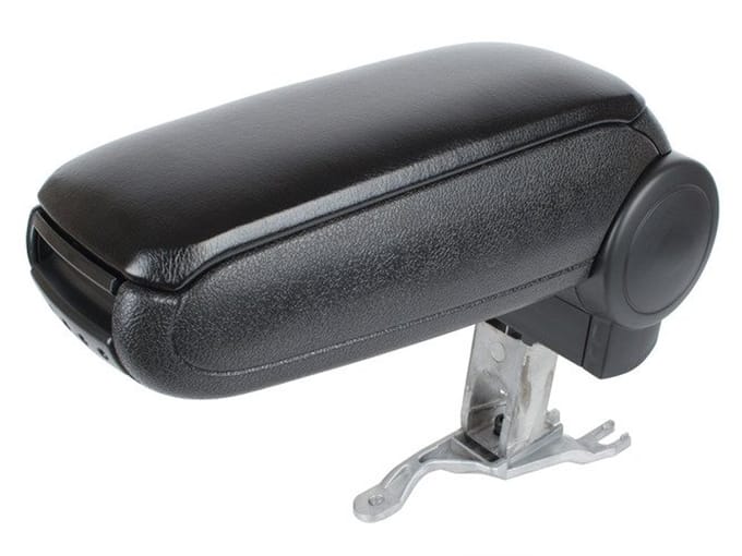 Modecar - Armsteun - Audi A4 B6/B7 - Zwarte Kunstleer - Montagekit Inclusief