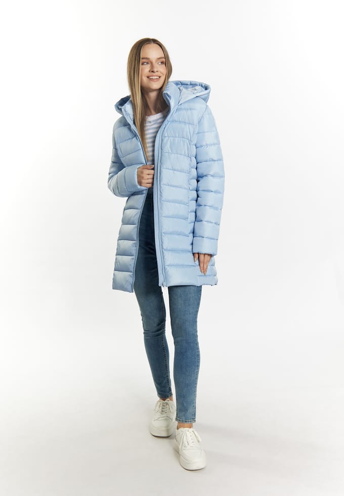 ICEBOUND Gewatteerde parka Dames ijsblauw