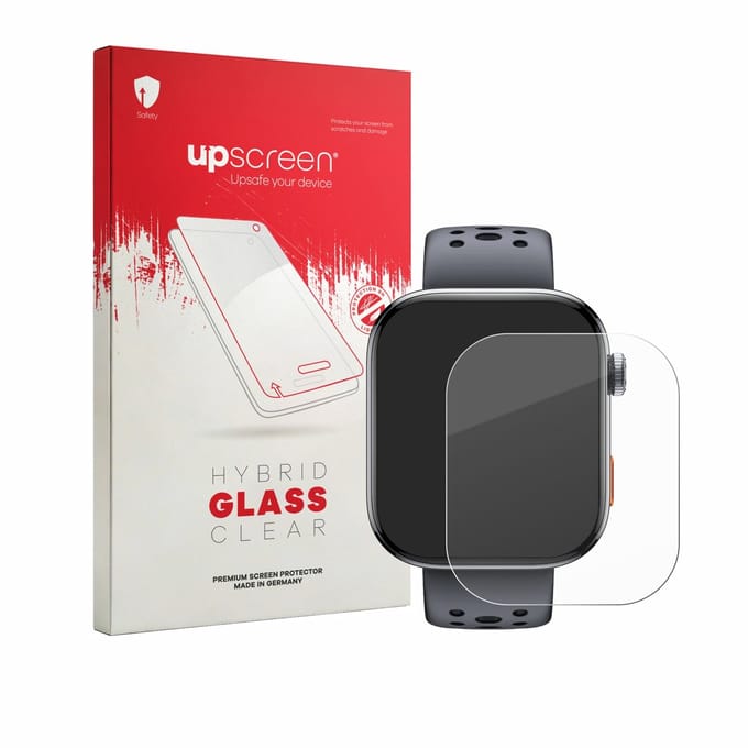 upscreen - Screenprotector voor Haylou Watch Hyper - Folie Beschermfolie Beschermglas transparant