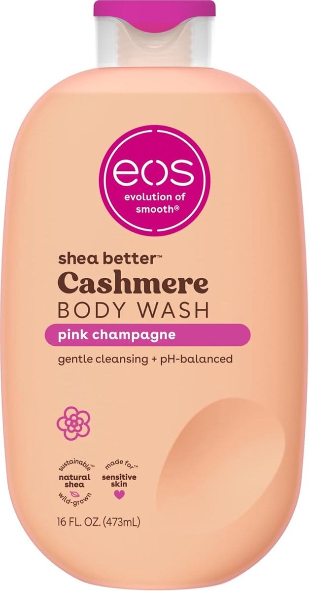 eos Shea Better Cashmere Body Wash – Pink Champagne – Douchegel – 473 ml