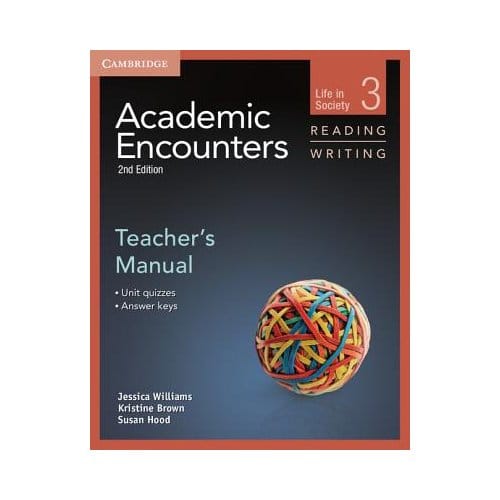 Academic Encounters Level 3 Teacher's Manual Reading And Writing - Jessica Williams
