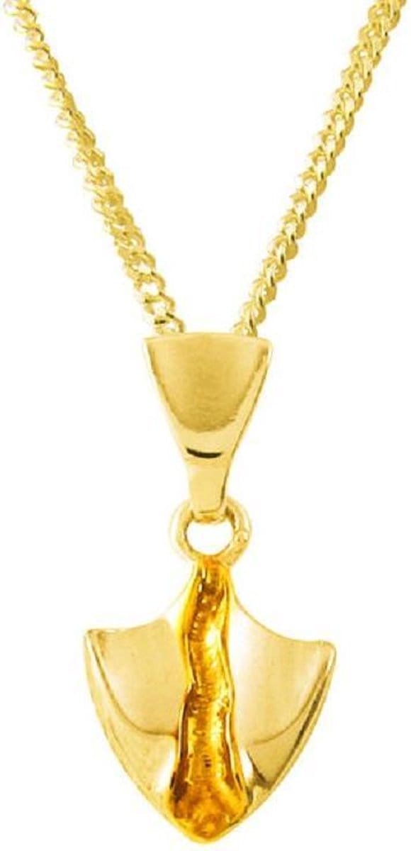 AuBor ®,  Hanger. Goud landschap met gouden rivier.