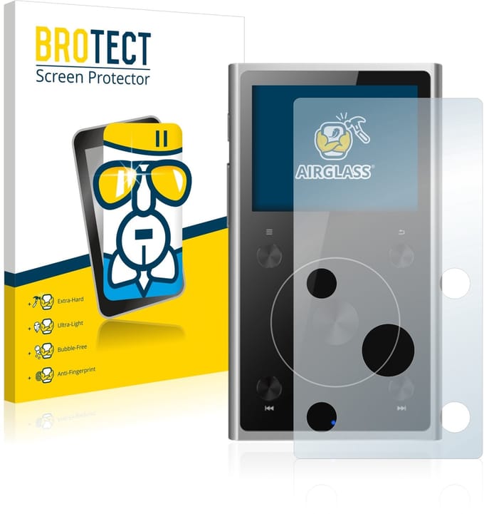 Screenprotector voor FiiO X1 II Beschermglas transparant
