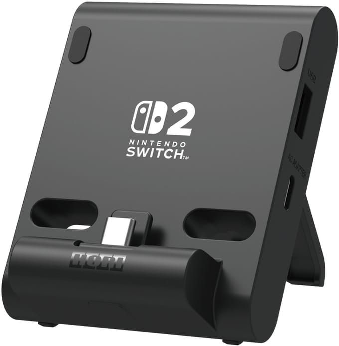 Hori Nintendo Switch 2 Dual USB Playstand-Zwart (Switch 2) Nieuw