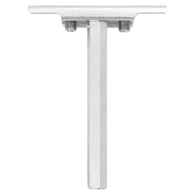 vidaXL - Zwevende - plankdragers - 12st - onzichtbaar - Ø12x100 - mm - koolstofstaal