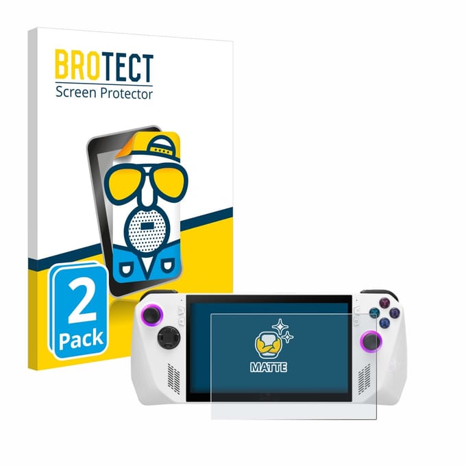 BROTECT - Screenprotector voor ASUS ROG Ally (2023) / Ally X (2024) - Folie Beschermfolie matte 2 Stuks