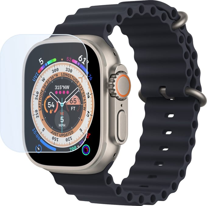 Screenprotector Geschikt voor Apple Watch Ultra 2 Screenprotector Glas Gehard Screen Cover - Screen Protector Geschikt voor Apple Watch Ultra 2 (49 mm) Screenprotector Tempered Glass