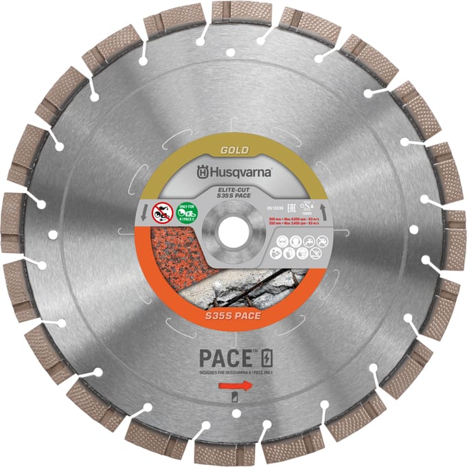 Husqvarnaslijpschijf elitecut s35s pace 300