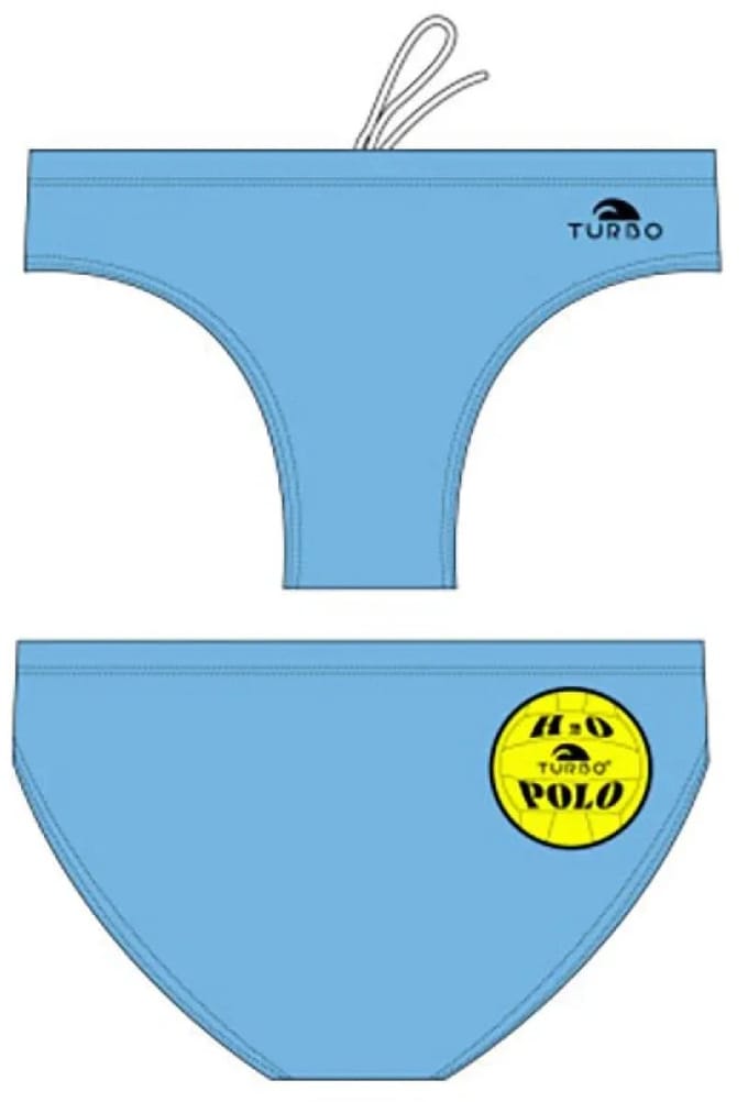 Turbo Basic Zwemslip Blauw 7-8 Years Jongen