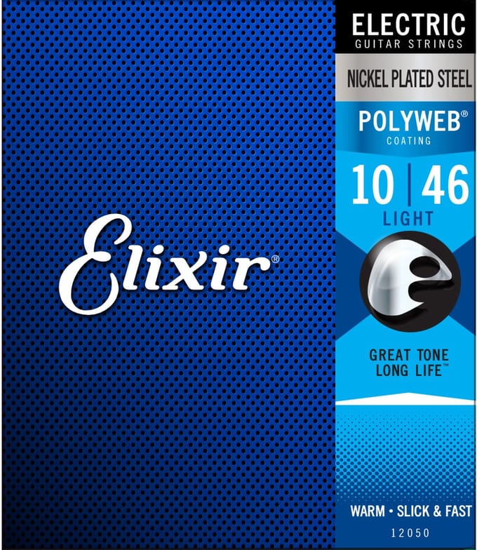 Elixir 12050 Polyweb Snaren voor Elektrische Gitaar (10-46)