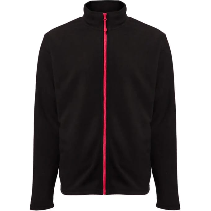 Fleece met rits Black & Match Grizzly