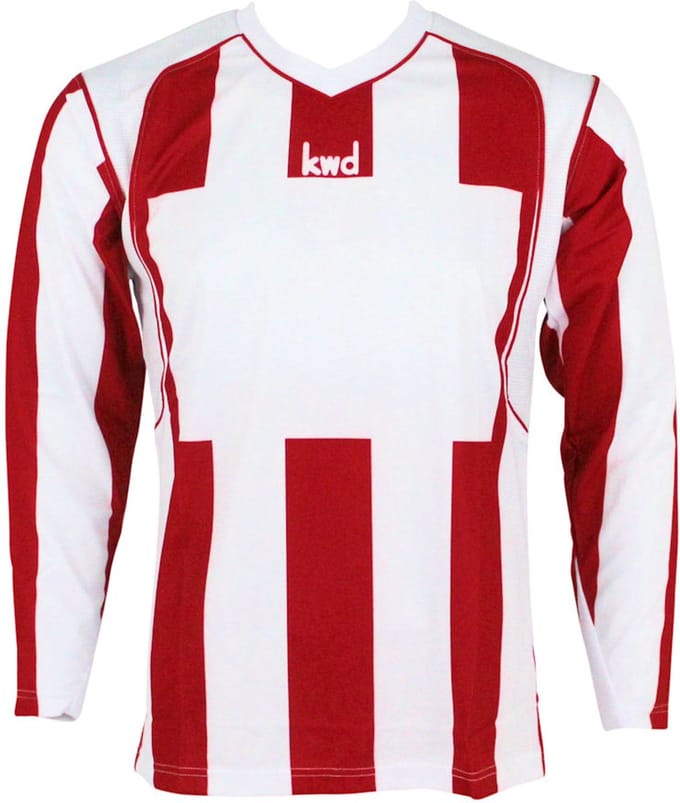 KWD Shirt Napels Nieuw lm, mt XL, rood/wit