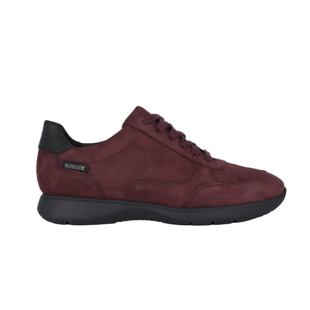Mephisto Mendy - dames veterschoen - Paars - maat 38.5 (EU) 5.5 (UK)