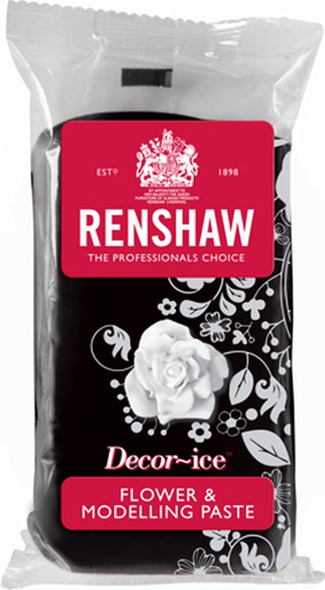 Renshaw Flower & Modelling Paste - Dahlia Black - 250g