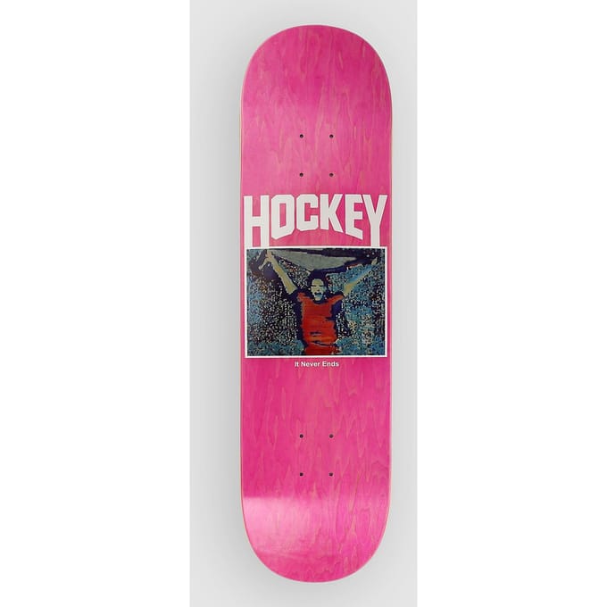 Hockey Skateboards It Never Ends - John Fitzgerald 8.38" Skateboard Deck patroon