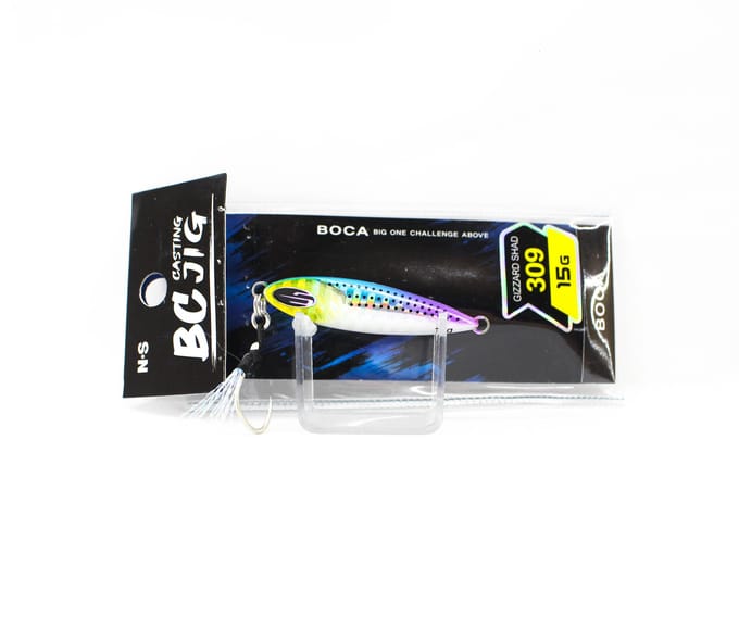 NS Black Hole Metal Jig Boca 15 grammes 309 Gizzard Shad (6981)