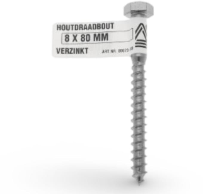 Deltafix - Houtdraadbout 10x100mm