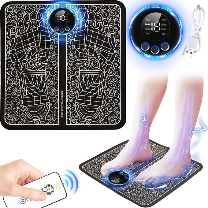 Voetmassager met EMS Technologie voor Ontspanning en Pijnverlichting