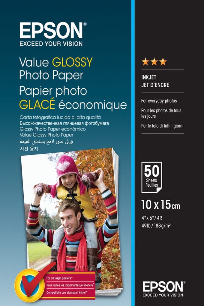Epson C13S400038 Glans pak fotopapier