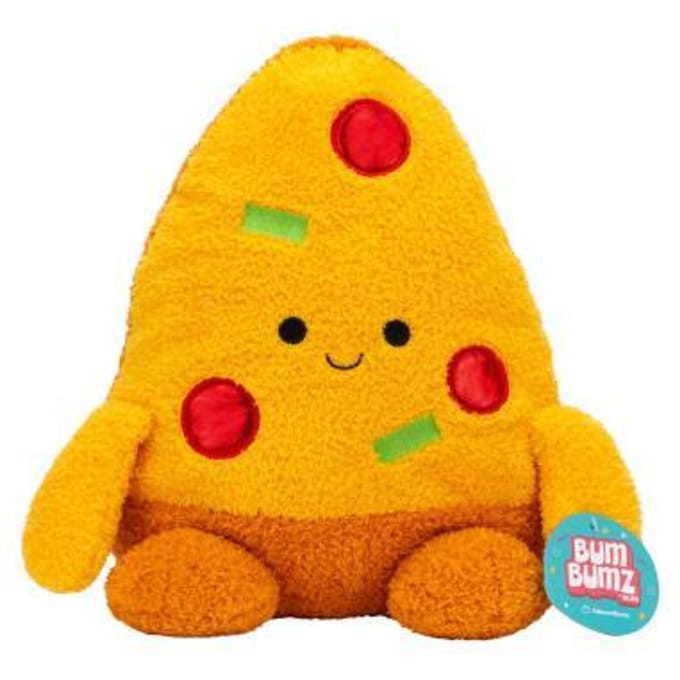 BumBumz - Pizza Slice Pat Pluche 30cm Knuffels en pluche