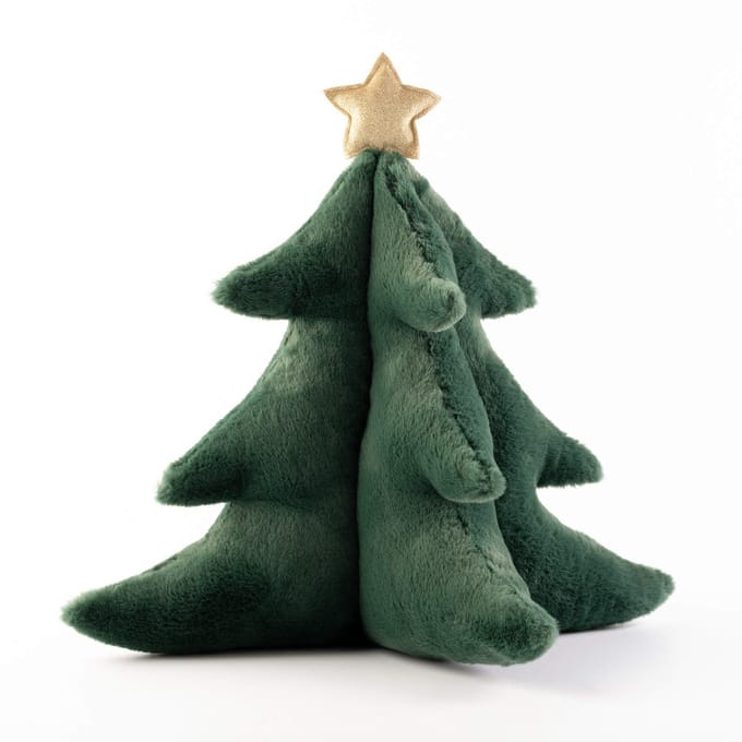 XMAS-PINE - sierkussen 40x40x50 cm - kerstboom - Mountain View - groen