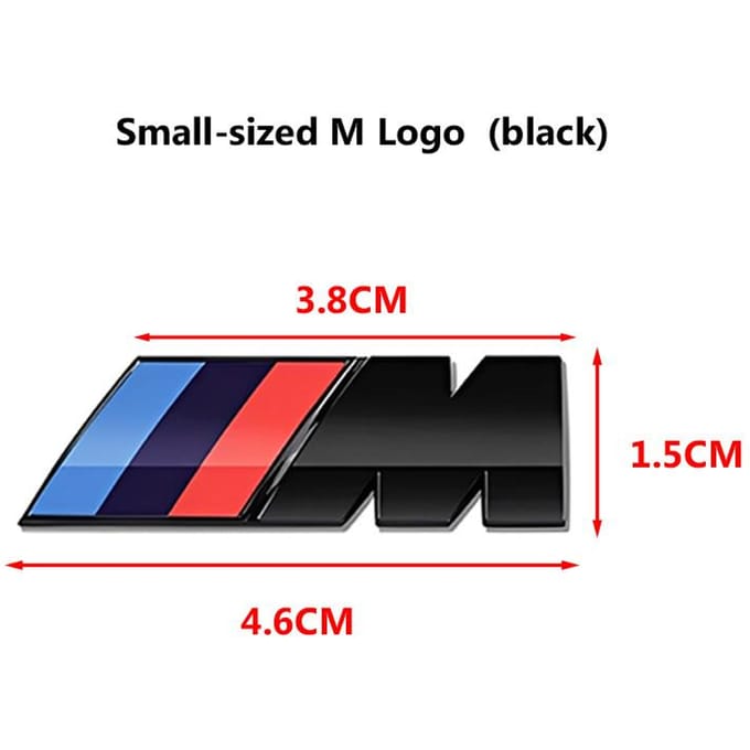 Auto M Logo Spatbord Zijembleem Achterklep Badge Sticker Accessoires Voor BMW E34 E46 E39 E38 E90 E60 E36 F30 F30 F10 E92 E38 E91 paars