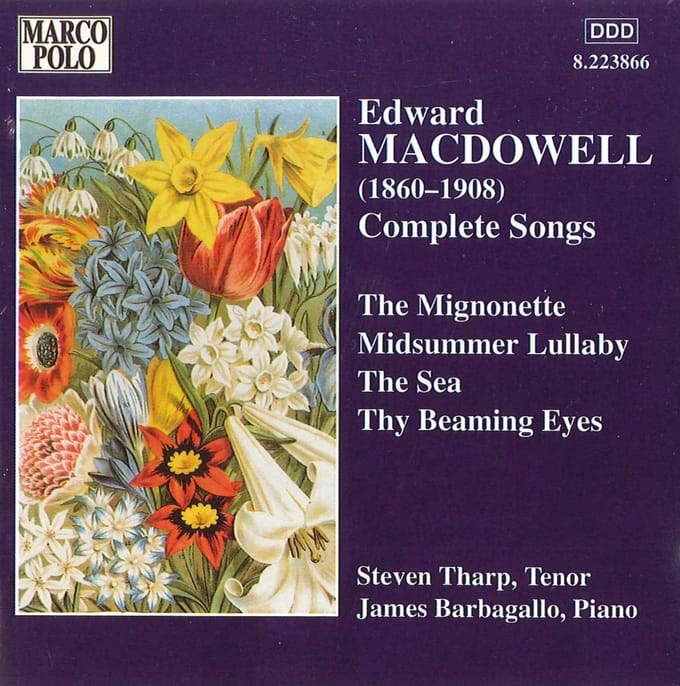 Steven Tharp & James Barbagallo - MacDowell: Complete Songs (CD)