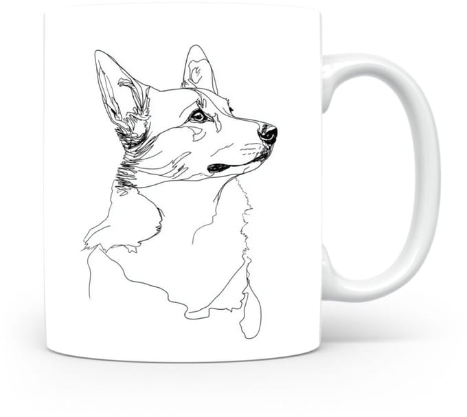 Beker Pembroke Welsh Corgi