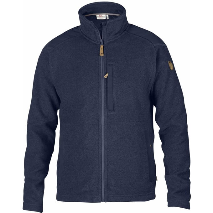 Fjallraven buck fleece - dark navy - s