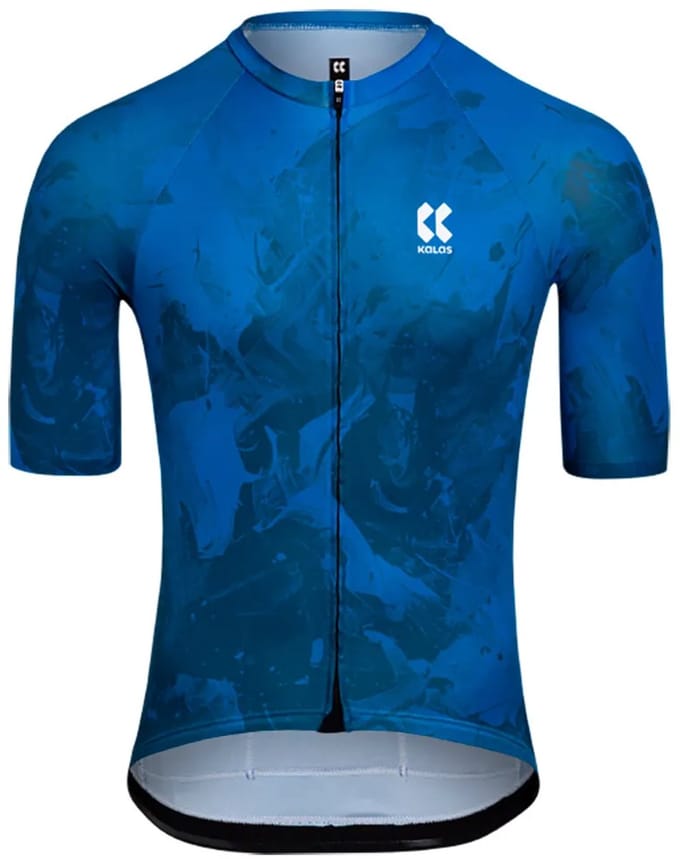 Kalas Motion Z6 Korte Mouw Wielertrui Blauw XL Man