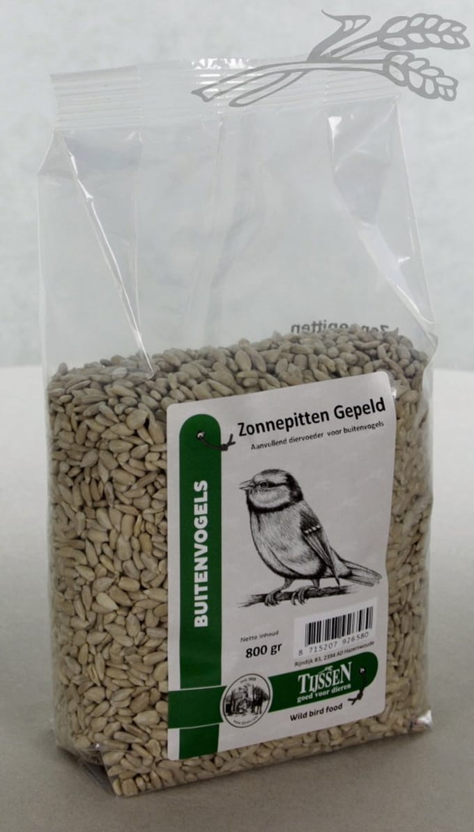 Zonnepitten Gepeld 800 gr.