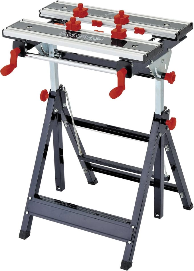 Awtools AW33520 Serie - Verstelbare Werkbank - 77-107cm - Stalen Constructie - Ergonomische Knoppen