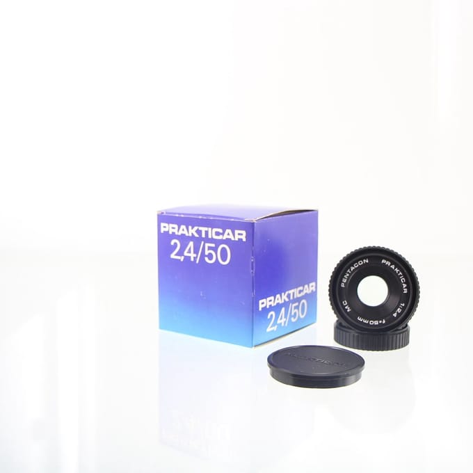 Nieuw (oude stock) Prakticar 2,4/50 lens