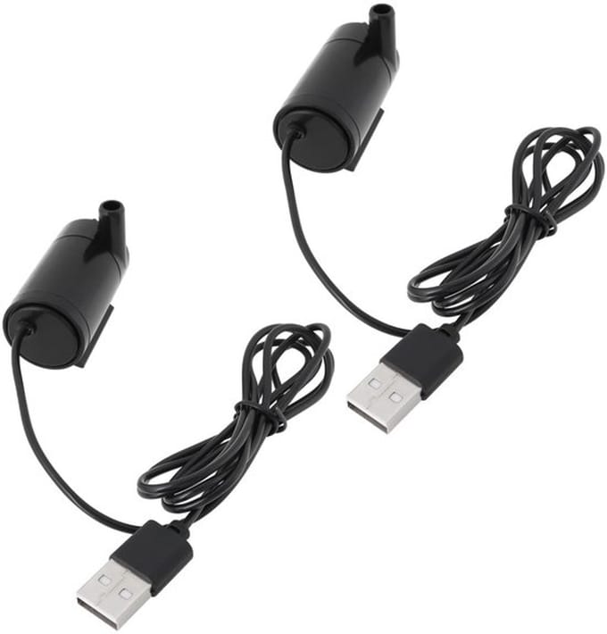 Mini Wasserpomp 3-5V met USB Aansluiting voor Aquarium en Tuin