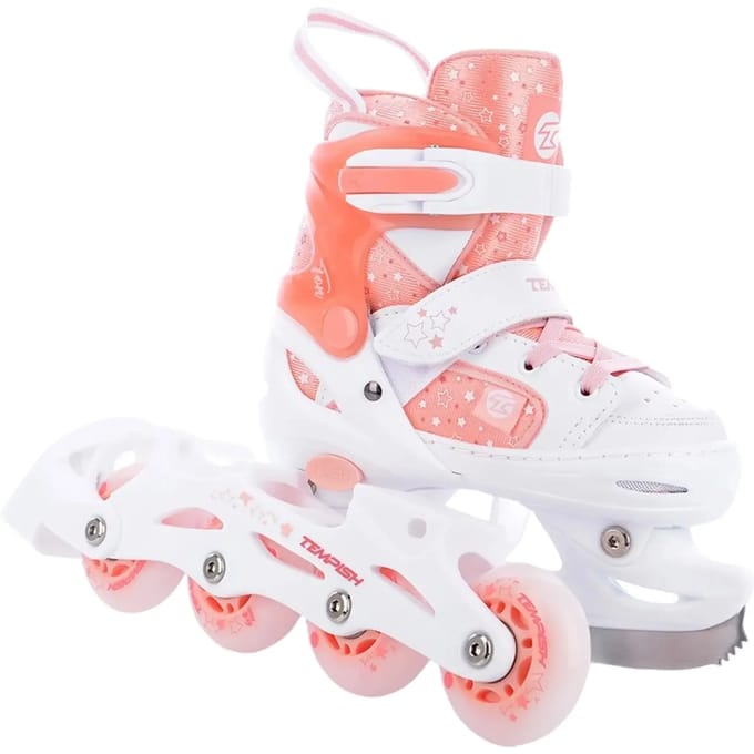 LED verstelbare rolschaatsen voor meisjes Tempish RS TON Duo