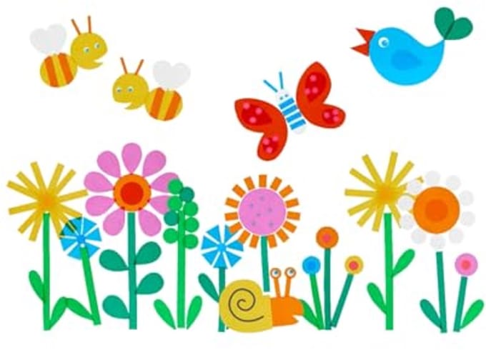 Haba knutselset raamdecoratie lente - creatief speelgoed voor kinderen.
