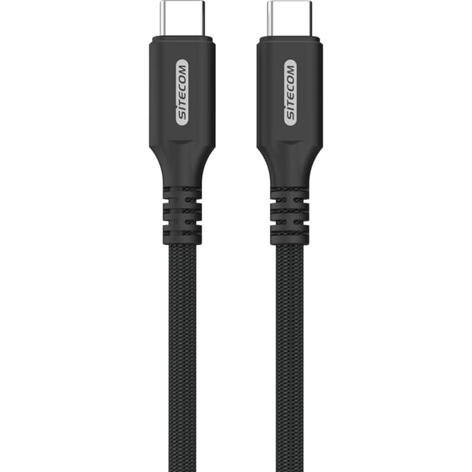Sitecom - USB-C to USB-C Full feature (charge video data) 2m - 4K 60 hz video op USB-C schermen