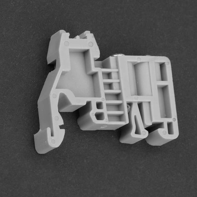 Dailygoody - 35 Mm DIN-rail Klemmenblok - Eindstopper - Eenvoudige