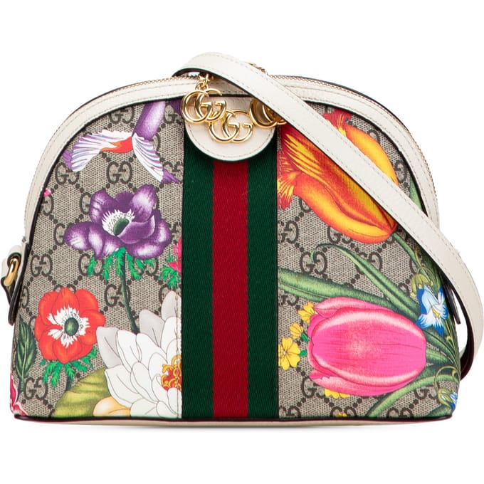 tweedehands Kleine Gg Supreme Flora Ophidia Dome Crossbody