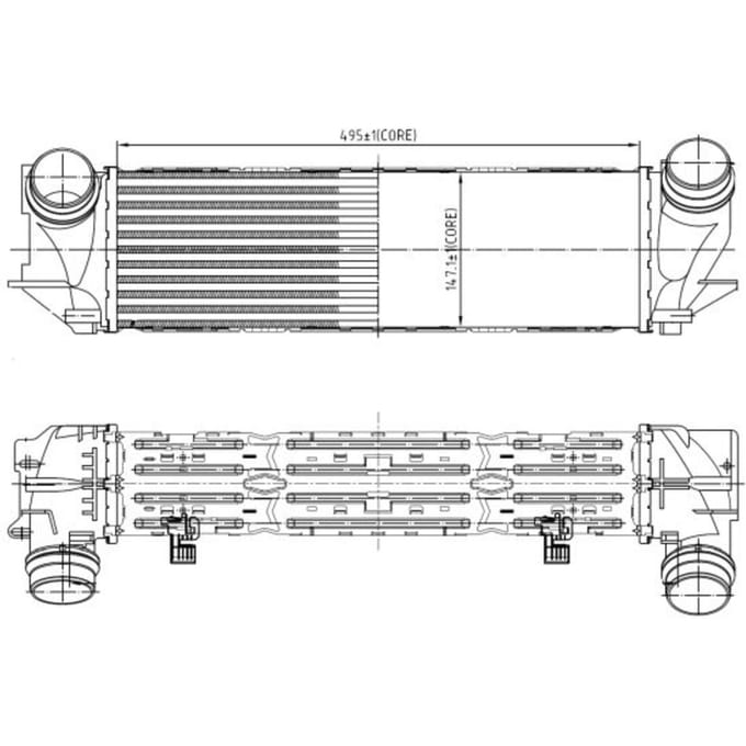 Intercooler NRF 309065
