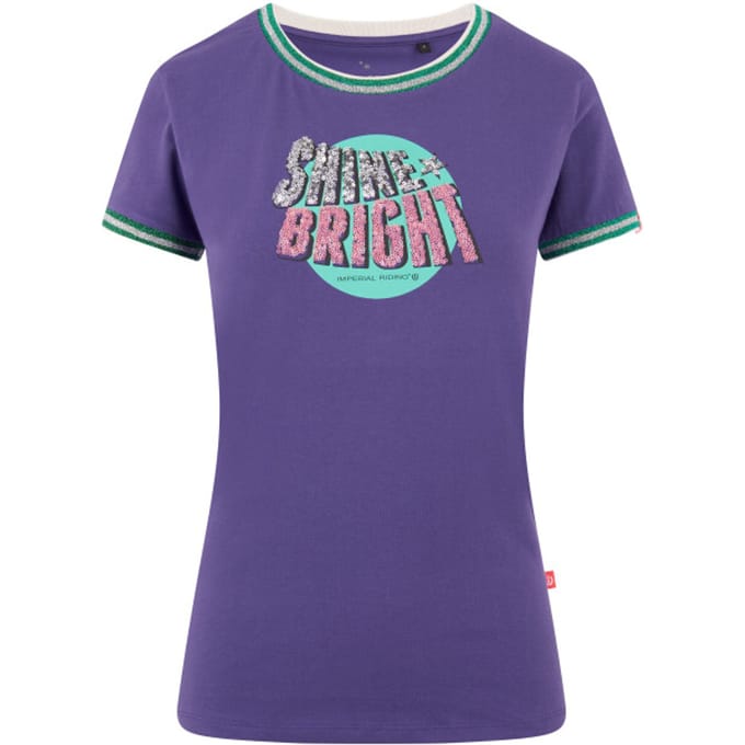 Imperial Riding T-shirt Shine Bright M Royal purple