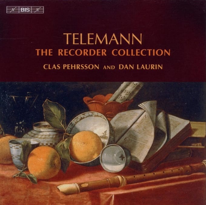 Clas Pehrsson & Dan Laurin - Telemann: The Recorder Collection (6 CD)