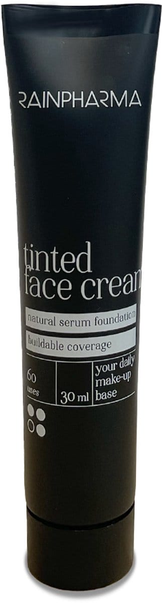 RainPharma Tinted Face Cream – Getinte Dagcrème & Serum Foundation – Natuurlijk & Egaliserend – 30ml – Cashew