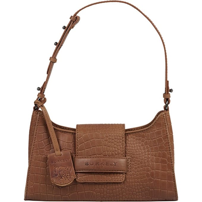 Burkely Casual Carly Dames Schoudertas - Cognac