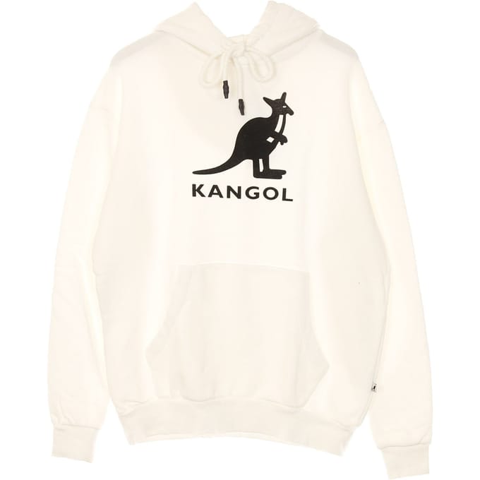Amos Herenhoodie Gebroken Wit/zwart