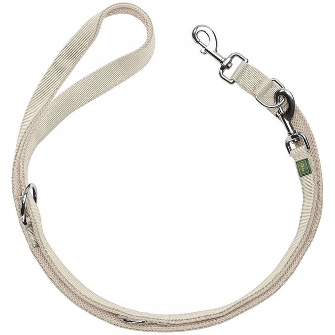 Hunter Divo Up Verstelbare Hondenriem Beige 15/200