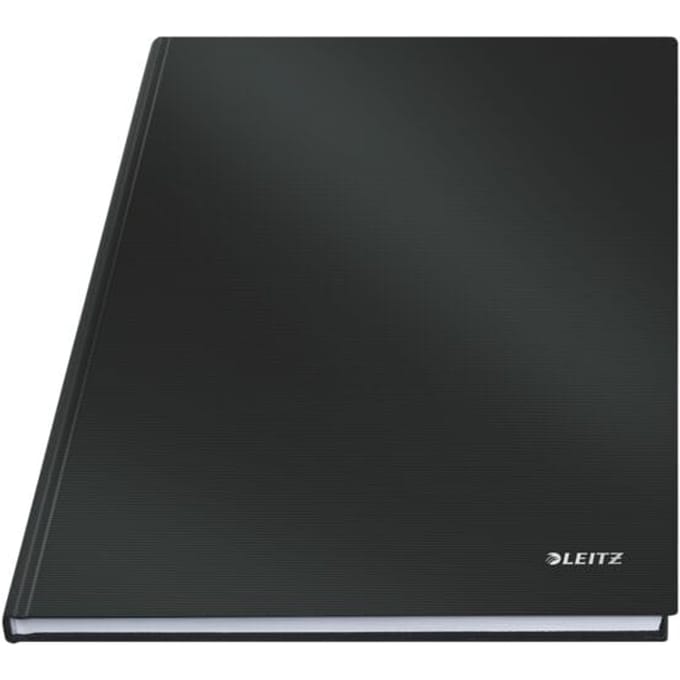 Leitz 46640095 Notitieboek Geruit Zwart 80 vellen DIN A4