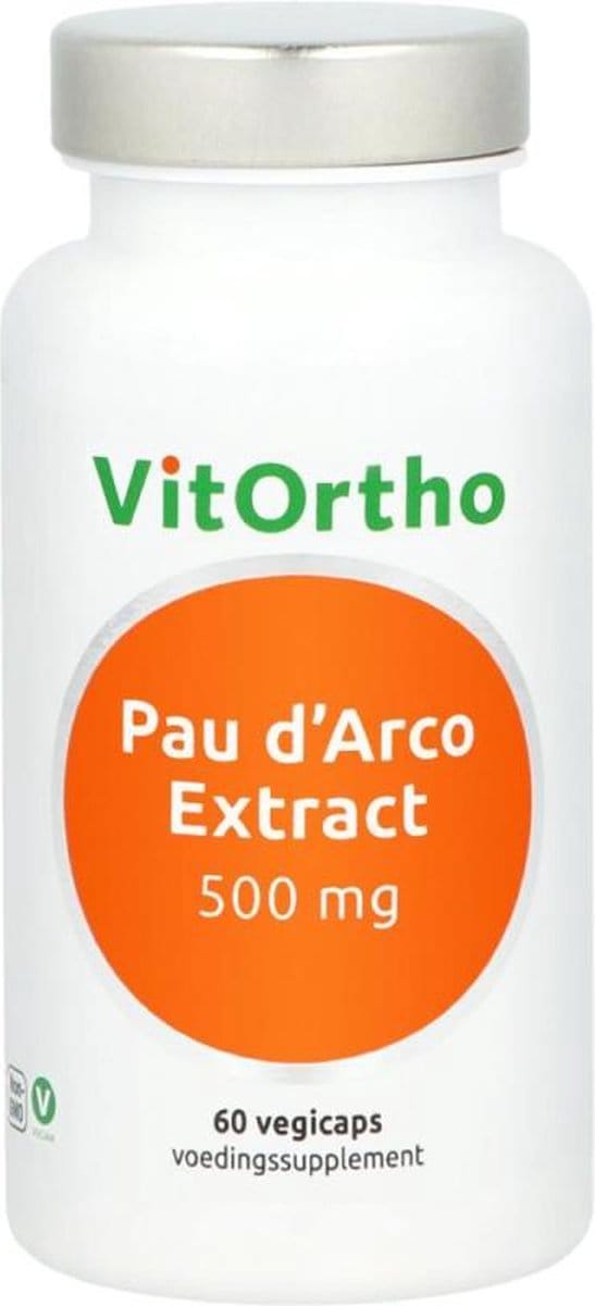 Vitortho Pau d’Arco Extract 500 mg 60 vegacapsules