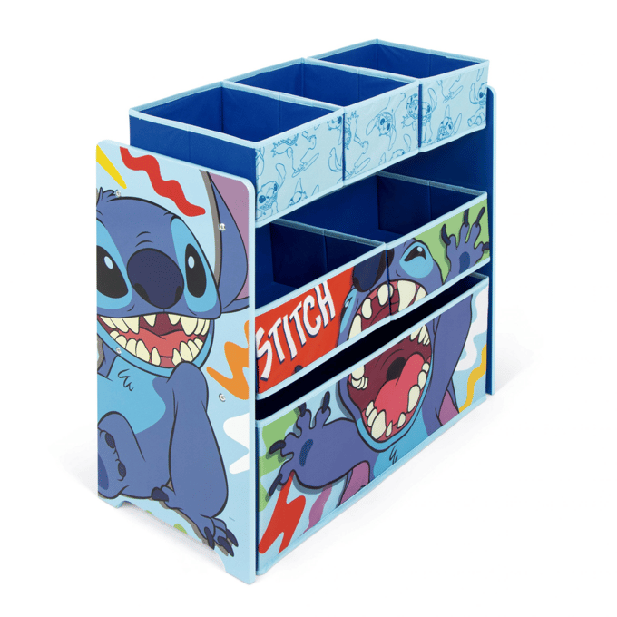 Opbergrek Lillo & Stitch - 30x60x62 cm - Blauw/spaanplaat