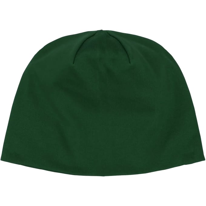 Neutral Interlock Beanie NE93051 - Bottle Green - One size